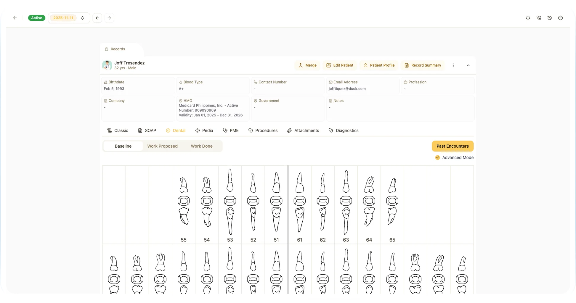 Dentalemon Dashboard Interface
