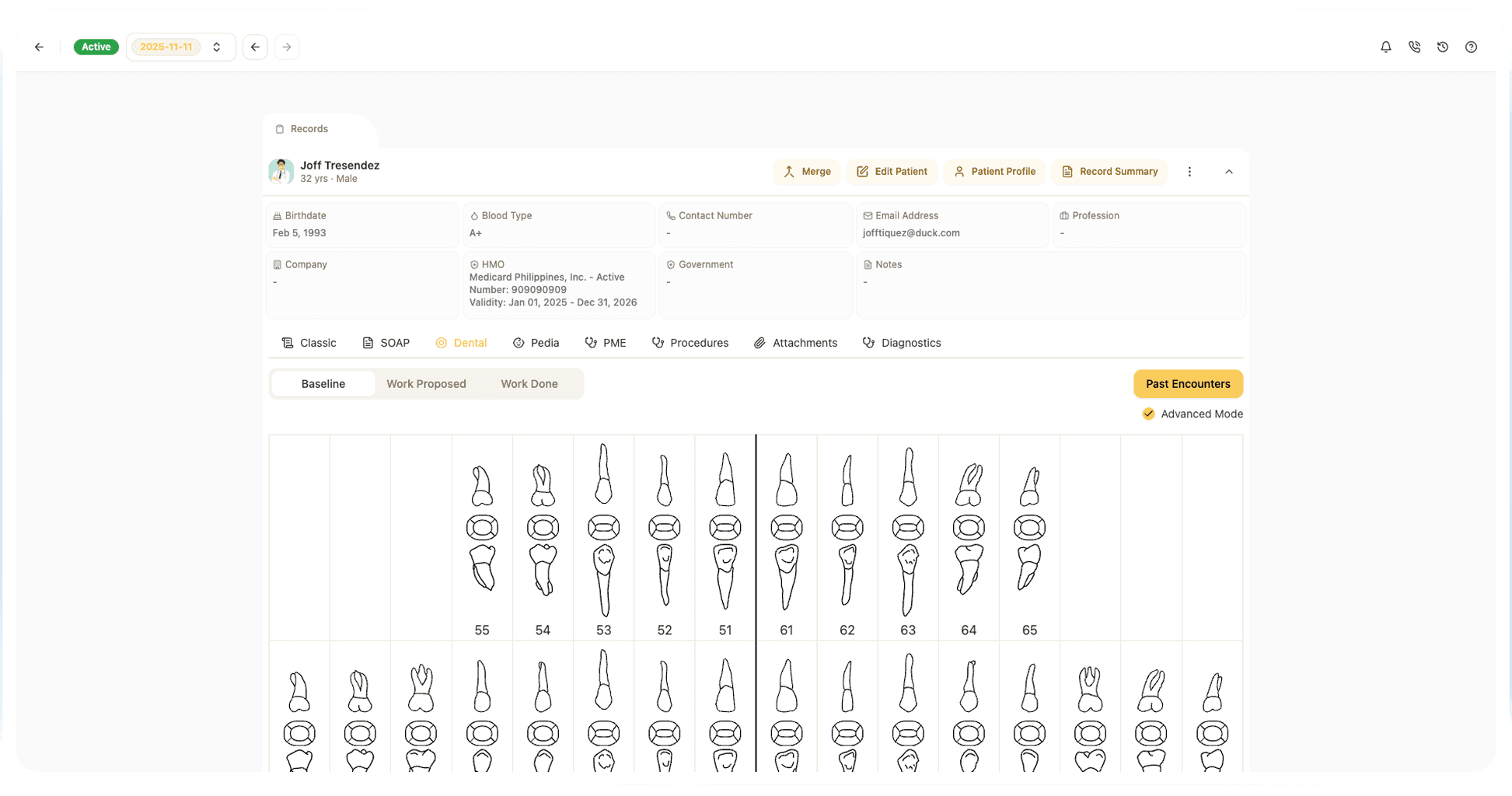 DentaLemon Application Interface
